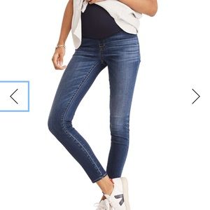 Madewell Maternity Over-the-Belly Skinny Jeans 32